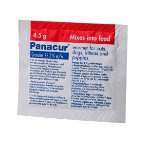 Panacur granules wormer 4.5g